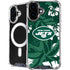 NFL New York Jets Tropical Print iPhone 16 Plus MagSafe Case