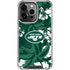 NFL New York Jets Tropical Print iPhone 16 Pro Clear Case