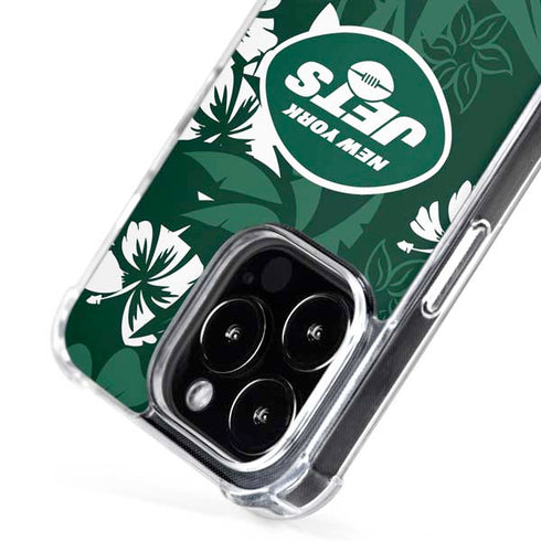 NFL New York Jets Tropical Print iPhone 16 Pro MagSafe Case