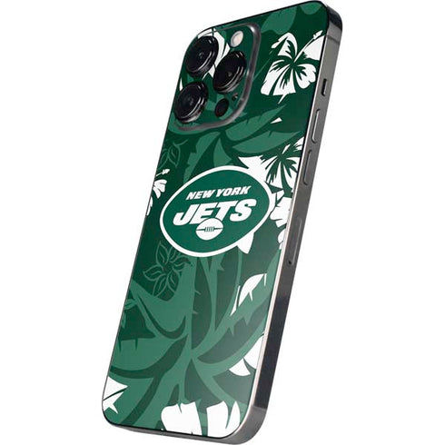 NFL New York Jets Tropical Print iPhone 16 Pro Max Skin