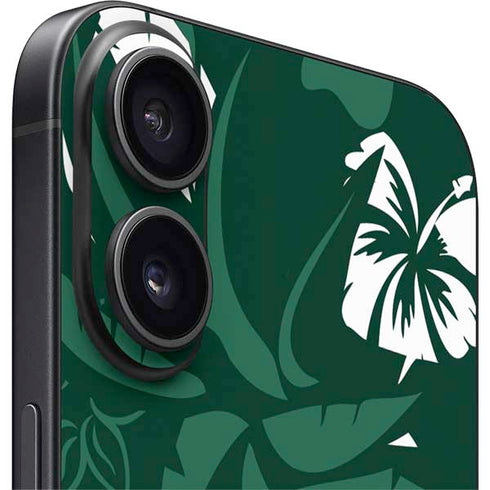 NFL New York Jets Tropical Print iPhone 16 Skin