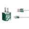 NFL New York Jets Tropical Print iPhone Charger (5W USB) Skin