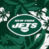NFL New York Jets Tropical Print iPhone XR Pro Case