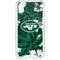 NFL New York Jets Tropical Print iPhone XS Clear Case