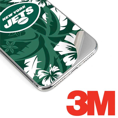 NFL New York Jets Tropical Print iPhone XS Max Skin