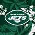 NFL New York Jets Tropical Print iPhone XS Max Skin
