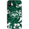 NFL New York Jets Tropical Print iPhone XS Pro Case