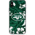 NFL New York Jets Tropical Print iPhone XS Skin