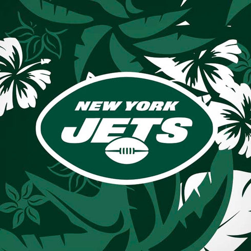 NFL New York Jets Tropical Print iPhone XS Skin