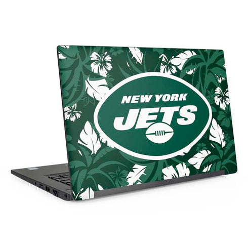 NFL New York Jets Tropical Print Dell Latitude Skin
