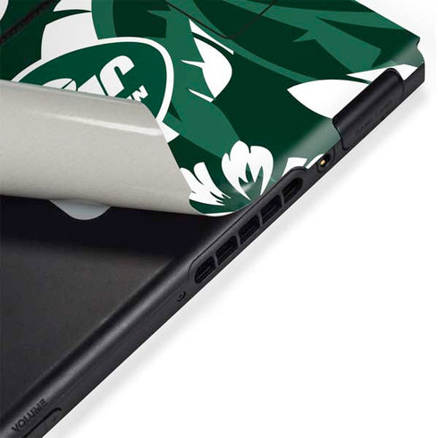 NFL New York Jets Tropical Print Nintendo Switch Bundle Skin