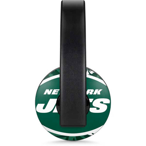 NFL New York Jets Tropical Print PlayStation 4 Gold Wireless Headset Skin