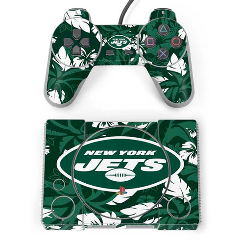 NFL New York Jets Tropical Print PlayStation Classic Bundle Skin
