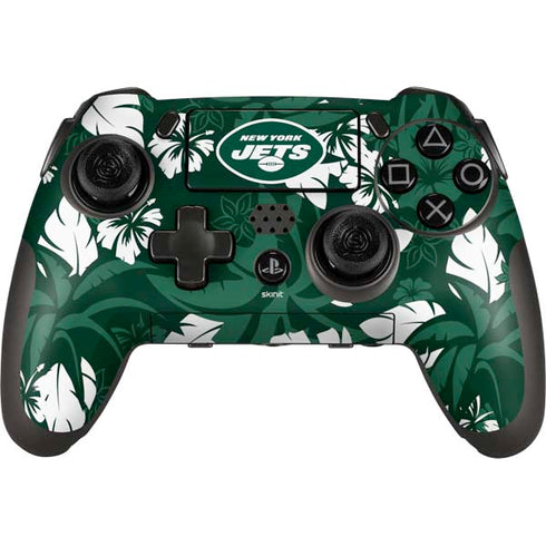 NFL New York Jets Tropical Print PlayStation Scuf Vantage 2 Controller Skin