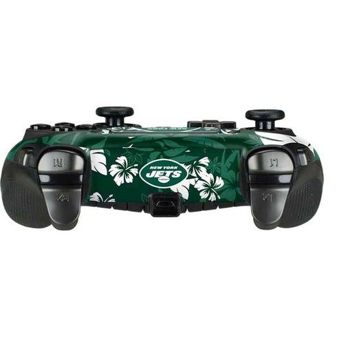 NFL New York Jets Tropical Print PlayStation Scuf Vantage 2 Controller Skin