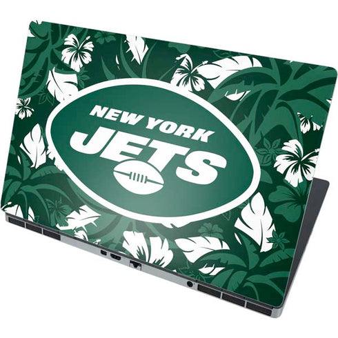 NFL New York Jets Tropical Print Dell Precision Skin