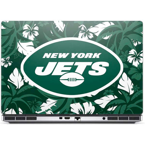 NFL New York Jets Tropical Print Dell Precision Skin