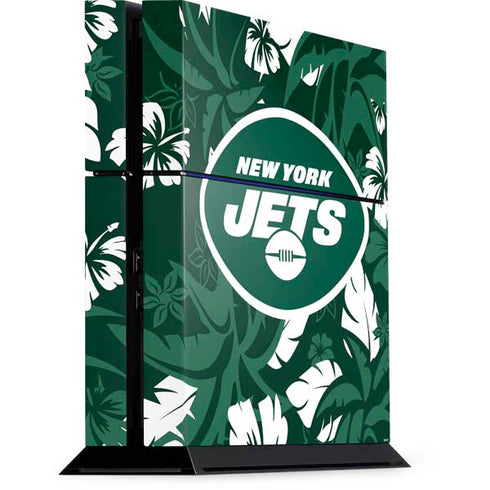 NFL New York Jets Tropical Print PS4 Console Skin