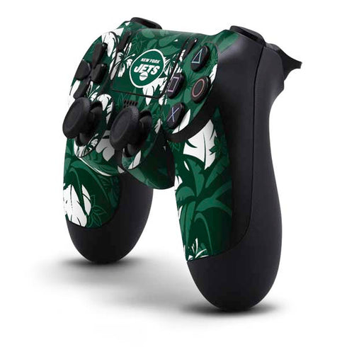 NFL New York Jets Tropical Print PS4 Controller Skin