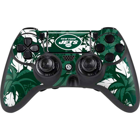 NFL New York Jets Tropical Print PlayStation PS4 Skins