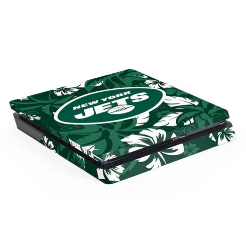 NFL New York Jets Tropical Print PlayStation PS4 Skins