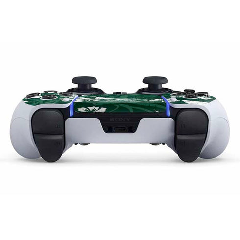 NFL New York Jets Tropical Print PS5 DualSense Edge Pro Controller Skin