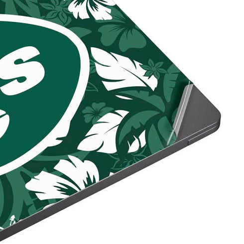 NFL New York Jets Tropical Print Surface Laptop 7 15in Skin