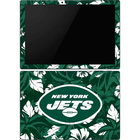NFL New York Jets Tropical Print Surface Pro 6 Skin