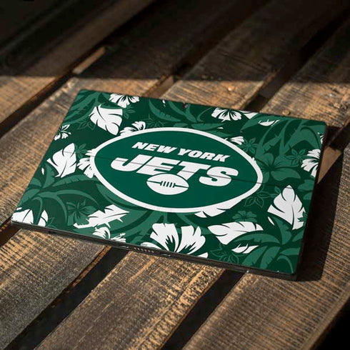 NFL New York Jets Tropical Print Surface Pro 7 Skin