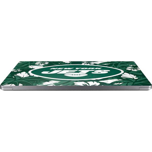 NFL New York Jets Tropical Print Laptop Skins