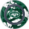 NFL New York Jets Tropical Print Wireless Charger Skin