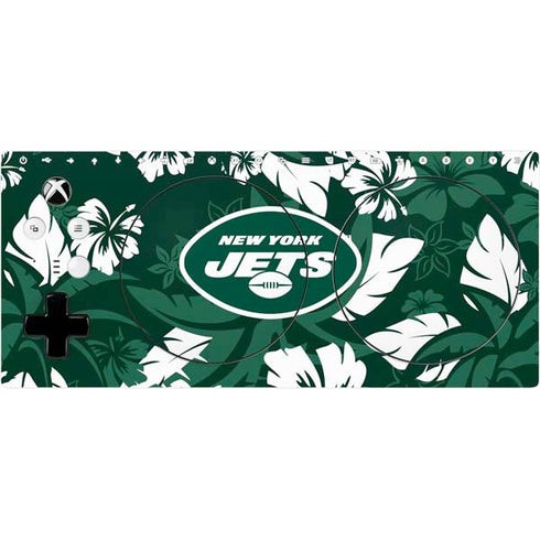 NFL New York Jets Tropical Print Xbox Adaptive Controller Skin