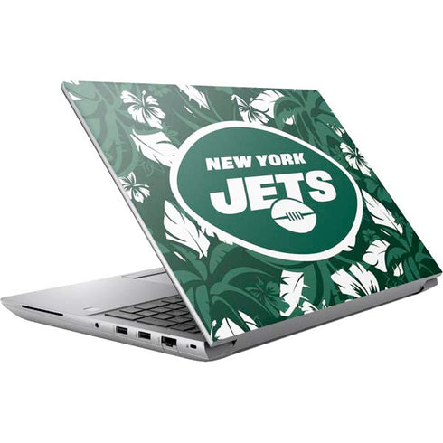NFL New York Jets Tropical Print HP ZBook Fury 16 G10 Skin