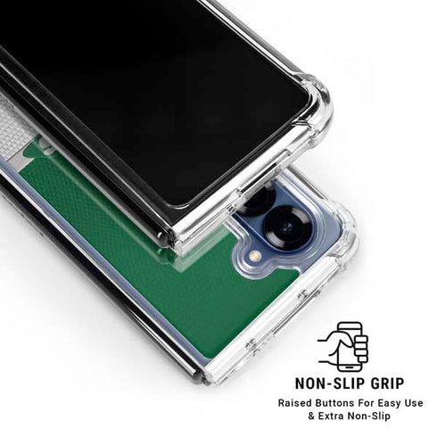 NFL New York Jets Vintage Galaxy Z Fold6 Clear Case