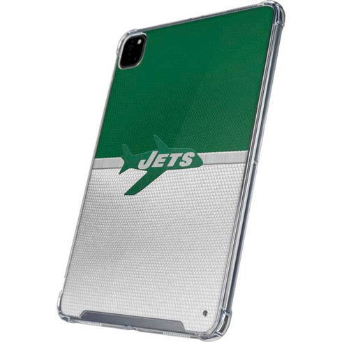 NFL New York Jets Vintage iPad Pro 12.9in (2020) Clear Case