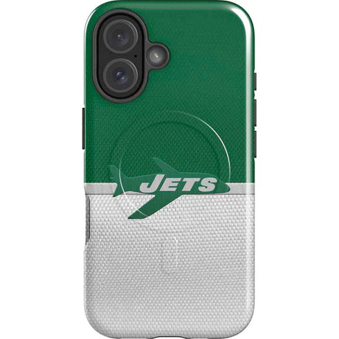 NFL New York Jets Vintage iPhone 16 Magsafe Impact Case