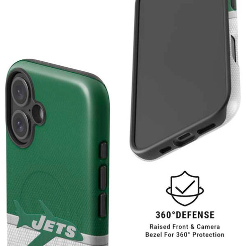NFL New York Jets Vintage iPhone 16 Magsafe Impact Case