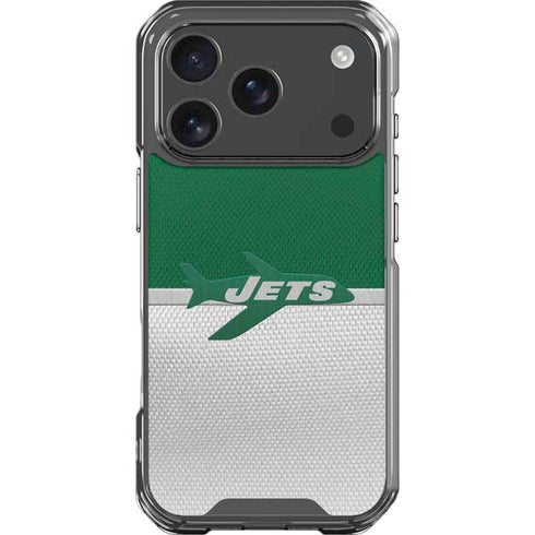 NFL New York Jets Vintage iPhone 18 Pro Clear Case