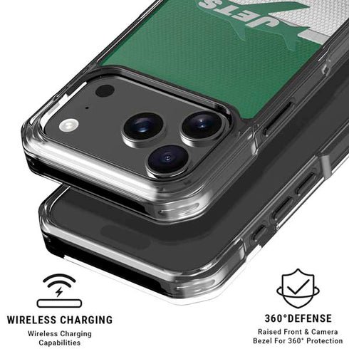 NFL New York Jets Vintage iPhone 18 Pro Clear Case