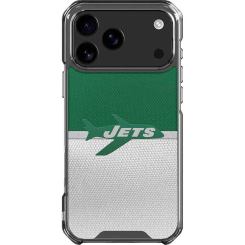 NFL New York Jets Vintage iPhone 18 Pro Max Clear Case