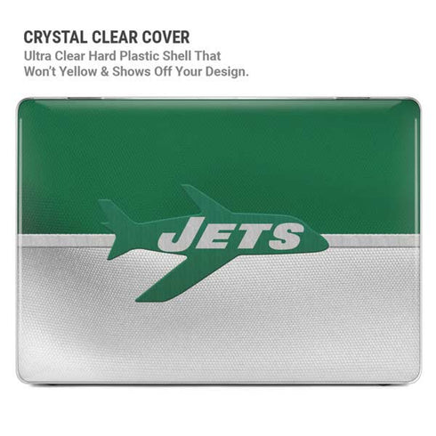 NFL New York Jets Vintage MacBook Pro 14in (2021-24) Case plus Skin