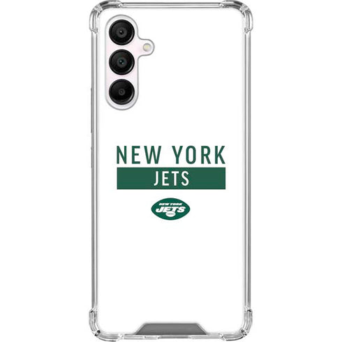 NFL New York Jets White Performance Series Galaxy A16 5G Clear Case