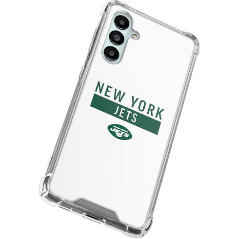 NFL New York Jets White Performance Series Galaxy A16 5G Clear Case
