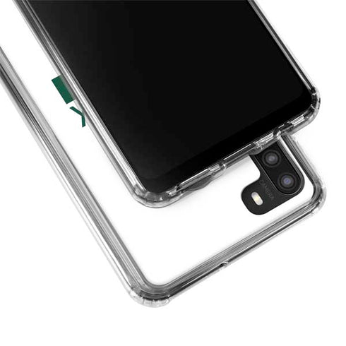 NFL New York Jets White Performance Series Galaxy A21 Clear Case