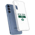 NFL New York Jets White Performance Series Galaxy A55 5G Clear Case