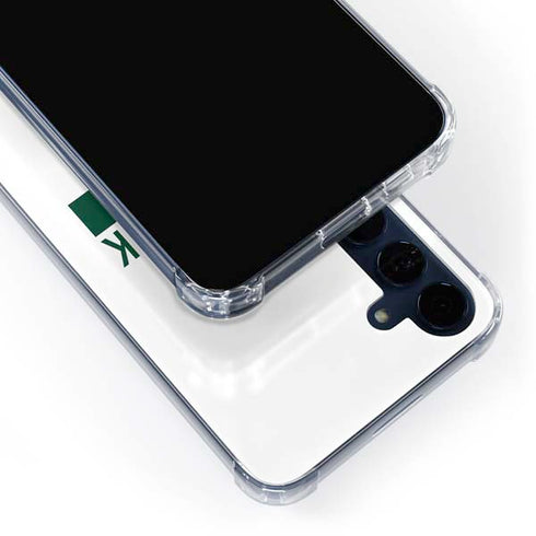 NFL New York Jets White Performance Series Galaxy A55 5G Clear Case