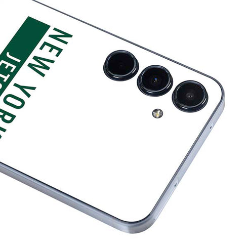 NFL New York Jets White Performance Series Galaxy A55 5G Skin
