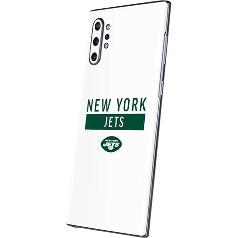 NFL New York Jets White Performance Series Galaxy Note 10 Plus Skin