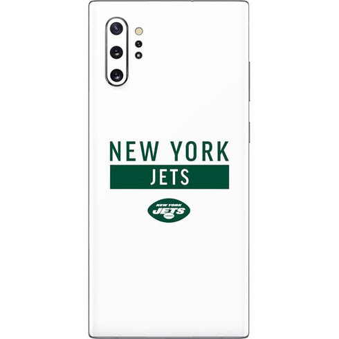 NFL New York Jets White Performance Series Galaxy Note 10 Plus Skin
