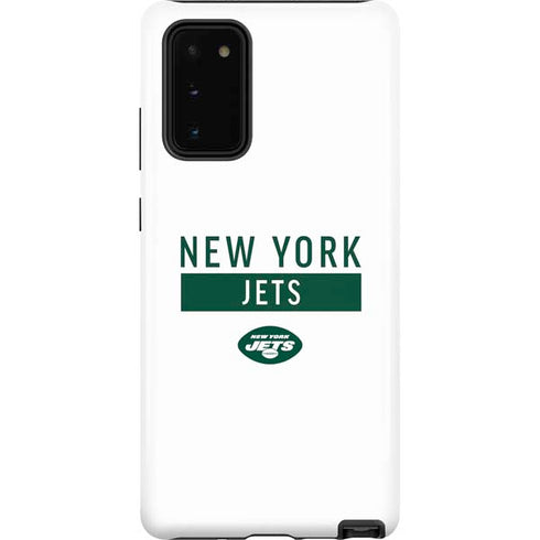 NFL New York Jets White Performance Series Galaxy Note20 5G Pro Case